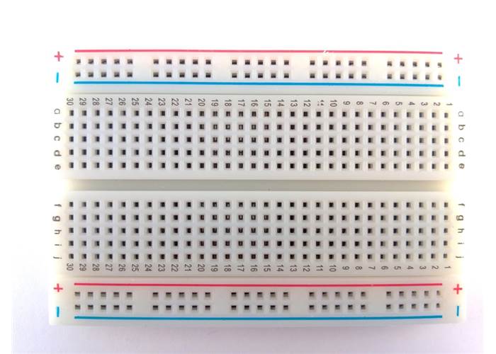 Breadboard - 400 Point with distribution strips