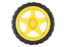 Wheel - 65mm (Rubber Tire, Pair) (3)