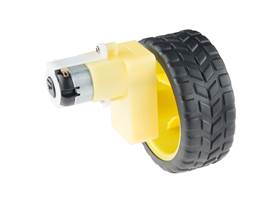 Wheel - 65mm (Rubber Tire, Pair) (7)