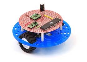Pololu 5" round robot chassis RRC04A with 3pi expansion board