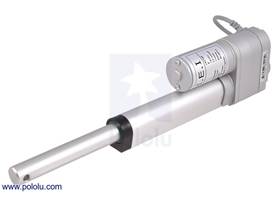 Concentric linear actuator with feedback, 4" Stroke (LACT4P), shaft fully extended