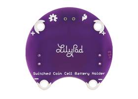 LilyPad Coin Cell Battery Holder - Switched - 20mm (4)