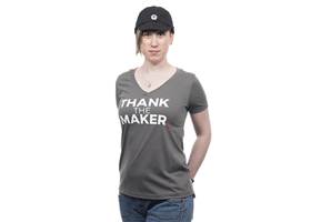 Thank the Maker Women's Tee - Medium
