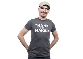 Thank the Maker Tee - Medium