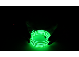 Bendable EL Wire - Fluorescent Green 3m (4)