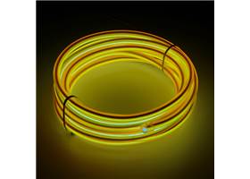 Bendable EL Wire - Yellow 3m (2)