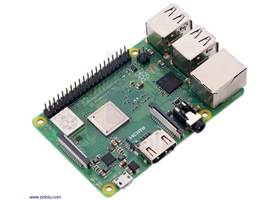 Raspberry Pi 3 Model B+.