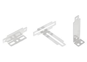 Family of brackets for Sharp GP2Y0A02, GP2Y0A21, and GP2Y0A41 Distance Sensors