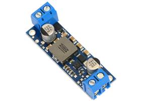 Pololu fixed step-up voltage regulator U3V50Fx, assembed with included terminal blocks