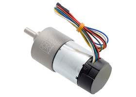 100:1 Metal Gearmotor 37Dx73L mm with 64 CPR Encoder (Helical Pinion). (2) (2)
