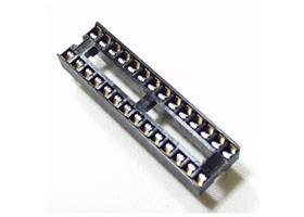 DIP Sockets Solder Tail - 28-Pin 0.3"
