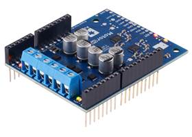 Motoron M2S24v14 Dual High-Power Motor Controller Shield for Arduino (Connectors Soldered). (1)