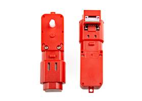 Hobby Motor with Encoder - Plastic Gear (Pair, Red) (3)