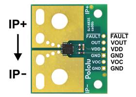 ACS37220 Current Sensor Large Carrier pinout.