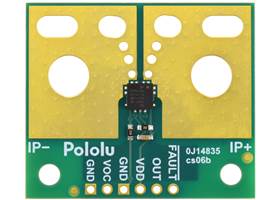 ACS37220 Current Sensor Large Carrier, top view.