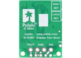 Fine-Adjust Step-down Voltage Regulator D30V33MAx, bottom view.