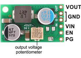 Fine-Adjust Step-Down Voltage Regulator D30V30MAx labeled pinout (D30V30MAS version shown).