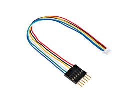 XRP Motor to Breadboard Jumper Cable - 6in. (6-pin JST-SH)