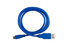 USB-A to Micro-B Cable - 1m, USB 2.0 (Flexible Silicone) (3)