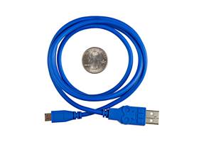 USB-A to Micro-B Cable - 1m, USB 2.0 (Flexible Silicone) (4)