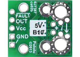 ACS71240KEXBLT-010B5 Current Sensor Carrier -10A to +10A, 5V, bottom view.