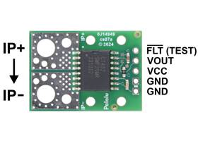 CT432/CT433 TMR Current Sensor Compact Carrier pinout.