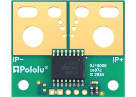 CT433-HSWF50MR TMR Current Sensor Large Carrier -50A to +50A, 3.3V, top view.