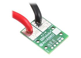 CT432/CT433 TMR Current Sensor Compact Carrier with wires soldered directly to the board. (1)