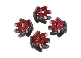 Mecanum wheels - 4 pack