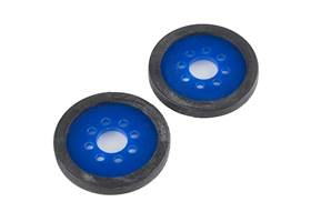 Precision Disc Wheel - 2" (Blue, 2 Pack)