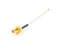 Thumbnail image for RP-SMA to UFL Interface Cable for 2.4GHz Antenna - 4" (100mm) length
