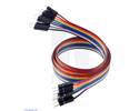 Thumbnail image for Ribbon Cable Premium Jumper Wires 10-Color M-M 24" (60 cm)