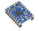 Thumbnail image for A5984 Stepper Motor Driver Carrier, Fixed 1A@5V / 660mA@3.3V, Blue Edition (Soldered Header Pins)