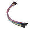 Thumbnail image for Jumper Wires Premium 6" F/F - 20 AWG (10 Pack)