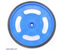 Thumbnail image for 2-5/8" plastic Blue wheel Futaba servo hub