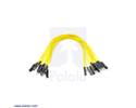 Thumbnail image for Premium Jumper Wire 10-Pack M-M 6" Yellow