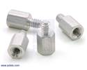 Thumbnail image for Aluminum Standoff: 1/4" Length, 4-40 Thread, M-F (4-Pack)