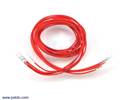 Thumbnail image for Wires with Pre-crimped Terminals 5-Pack M-M 36" Red