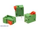 Thumbnail image for Screwless Terminal Block: 2-Pin, 0.1″ Pitch, Top Entry (3-Pack)