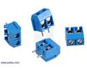 Thumbnail image for Screw Terminal Block: 2-Pin, 5 mm Pitch, Side Entry (4-Pack)