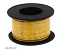 Thumbnail image for Stranded Wire: Yellow, 28 AWG, 90 Feet