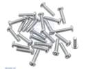 Thumbnail image for Machine Screw: M3, 12mm Length, Phillips (25-pack)