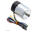 Thumbnail image for 24V Motor with 64 CPR Encoder for 37D mm Metal Gearmotors (No Gearbox, Helical Pinion)