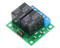 Thumbnail image for Pololu Basic 2-Channel SPDT Relay Carrier with 5VDC Relays (Assembled)